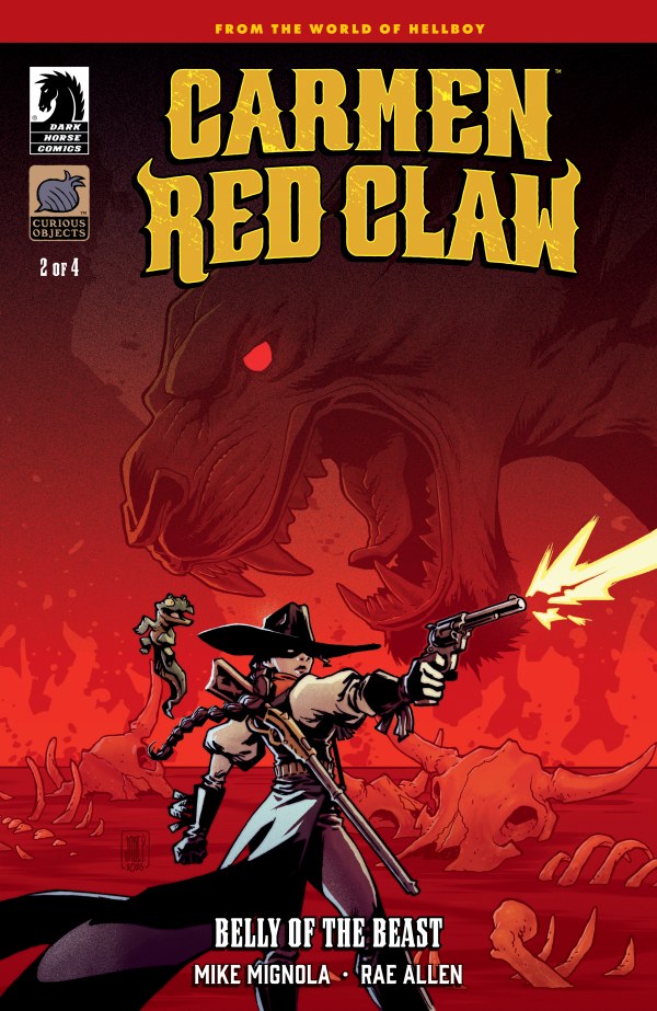 Carmen Red Claw: Belly of the Beast #2 Cover B Jake Parker Variant