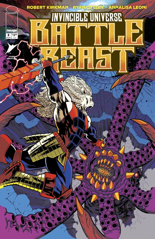 Invincible Universe: Battle Beast #8 3rd Printing Mike Hawthorne
