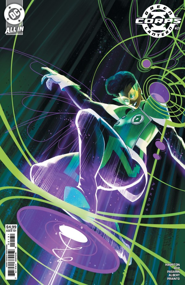 Green Lantern Corps #21 Cover C Karen S. Darboe Variant