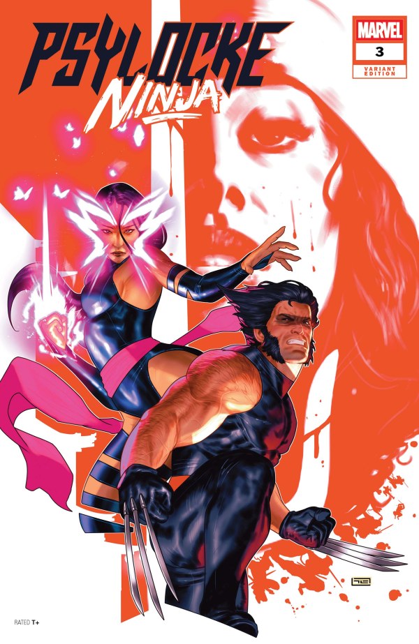 Psylocke: Ninja #3 Taurin Clarke Variant