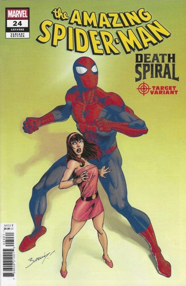 The Amazing Spider-Man #24 Mark Bagley Classified Target Variant