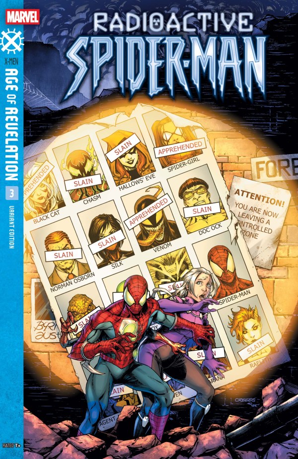 Radioactive Spider-Man #3 Creees Lee Variant