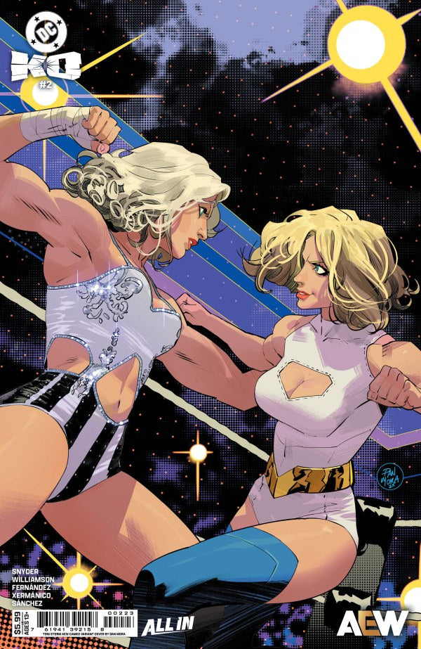 DC K.O. #2 Cover I Dan Mora AEW Cameo Variant