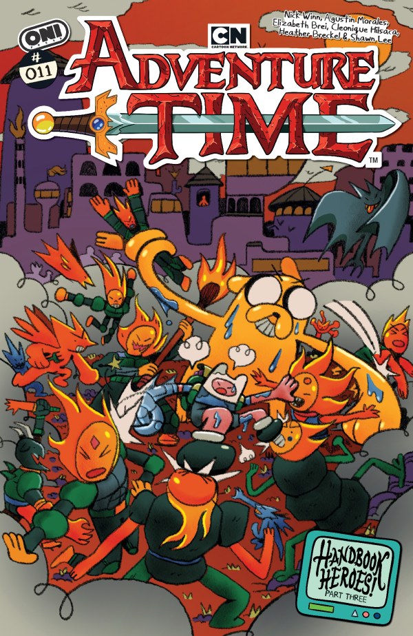 Adventure Time #11 Cover B Agustin Morales Variant