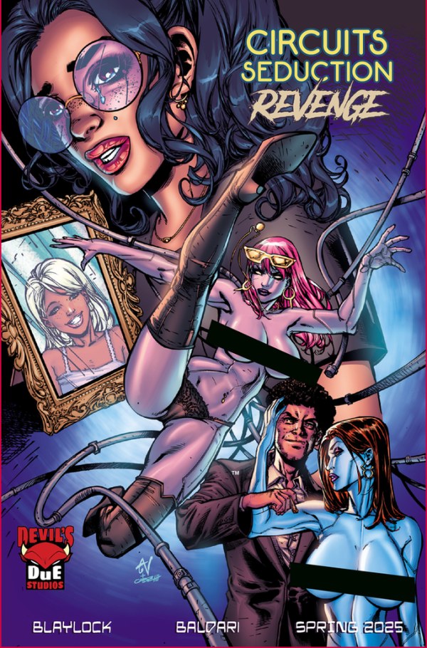 Circuits Seduction Revenge #1 Cover D Art Voyager Cyberisqué Variant