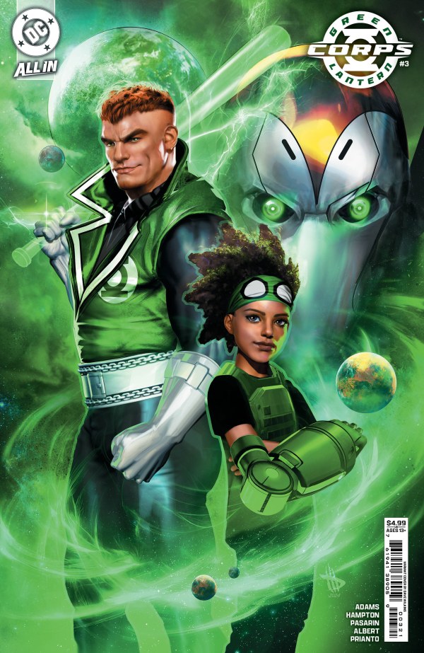 Green Lantern Corps #3 Cover B Dave Wilkins Variant