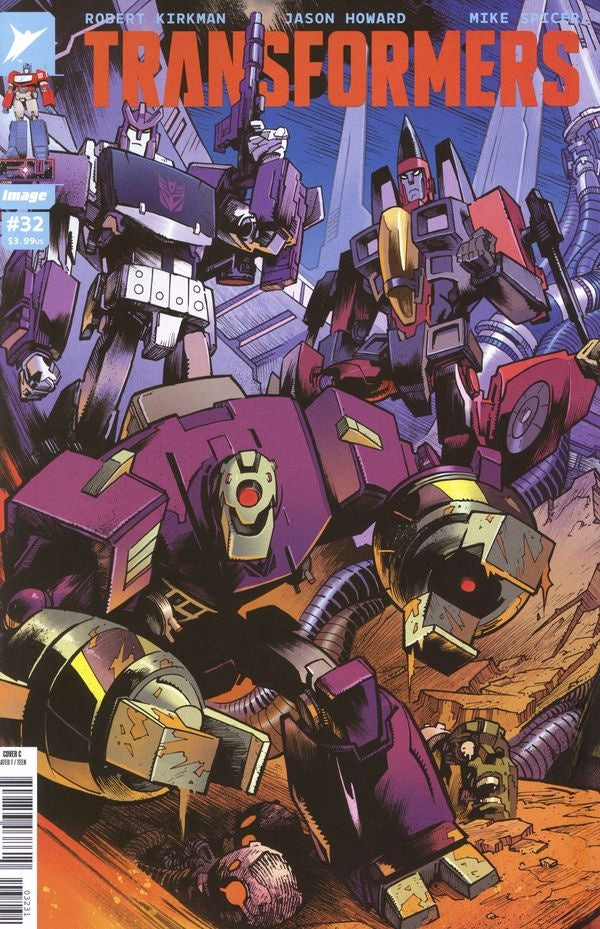 Transformers #32 Cover C Jason Howard Variant