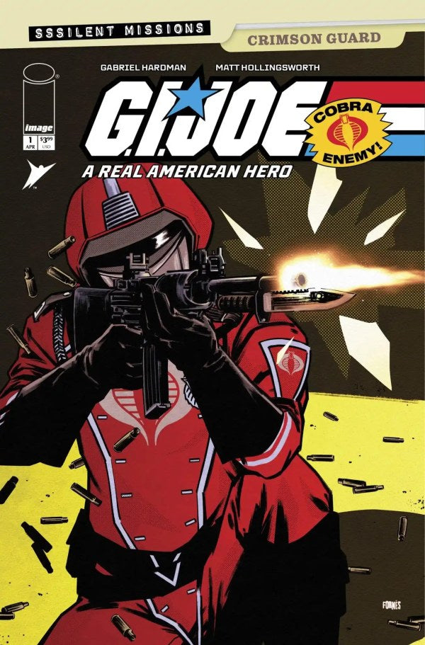 G.I. Joe: A Real American Hero – Sssilent Missions: Crimson Guard #1 Cover B Jorge Fornés Variant