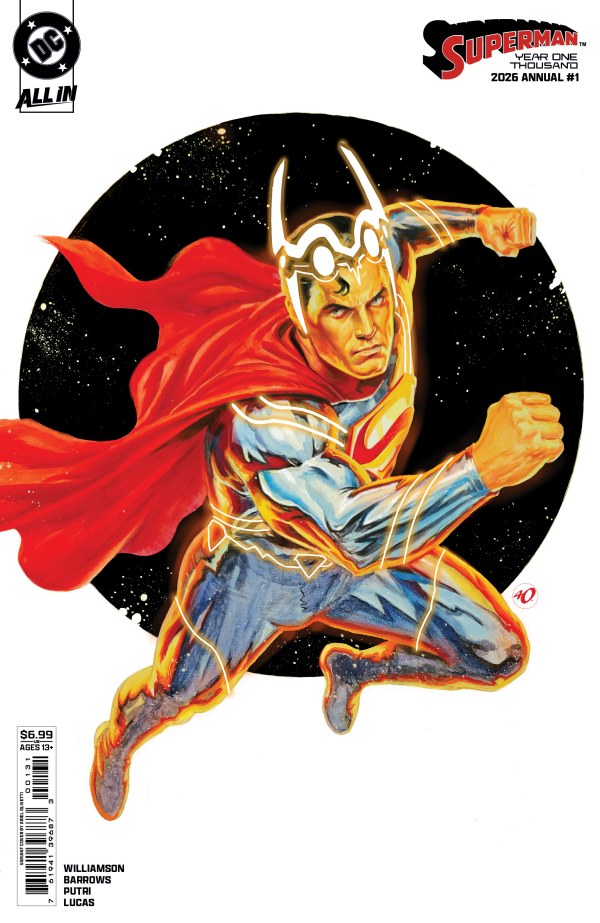 Superman 2026 Annual: Year One Thousand #1 Cover C Ariel Olivetti Variant