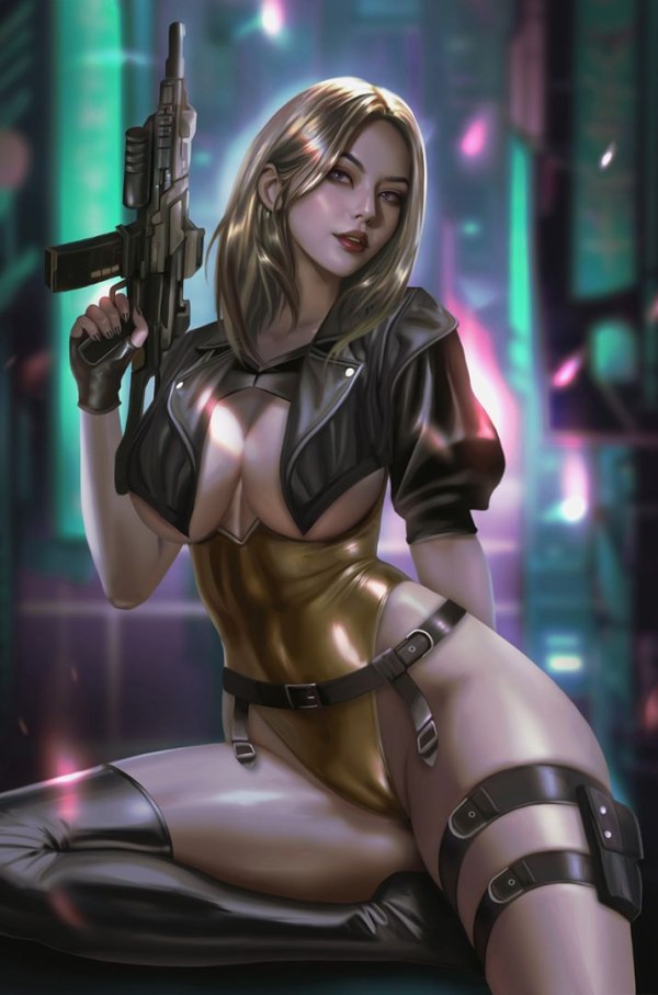 Heat Seeker: Combustion #4 White Dog Comics ShyGuyz Virgin Variant