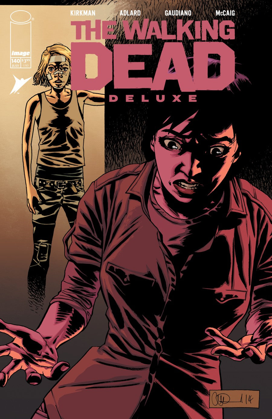 The Walking Dead Deluxe #140 Cover B Charlie Adlard Variant