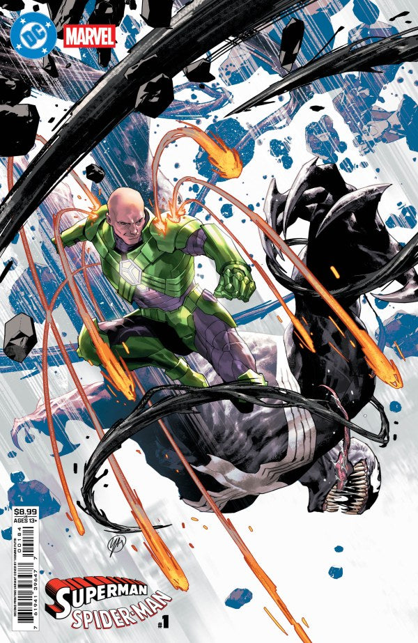 DC / Marvel: Superman / Spider-Man #1 2nd Printing Yasmine Putri