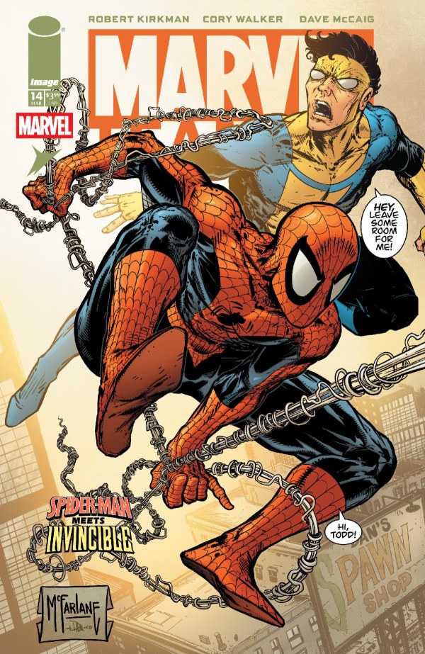 Marvel Team-Up Facsimile Edition #14 Cover D Todd McFarlane Variant