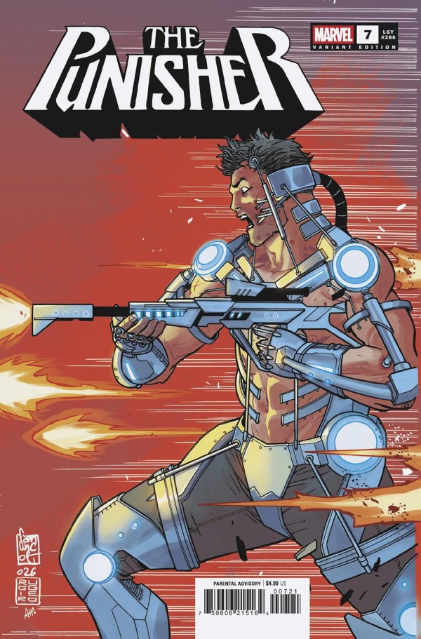 Punisher #7 Giuseppe Camuncoli Connecting Variant