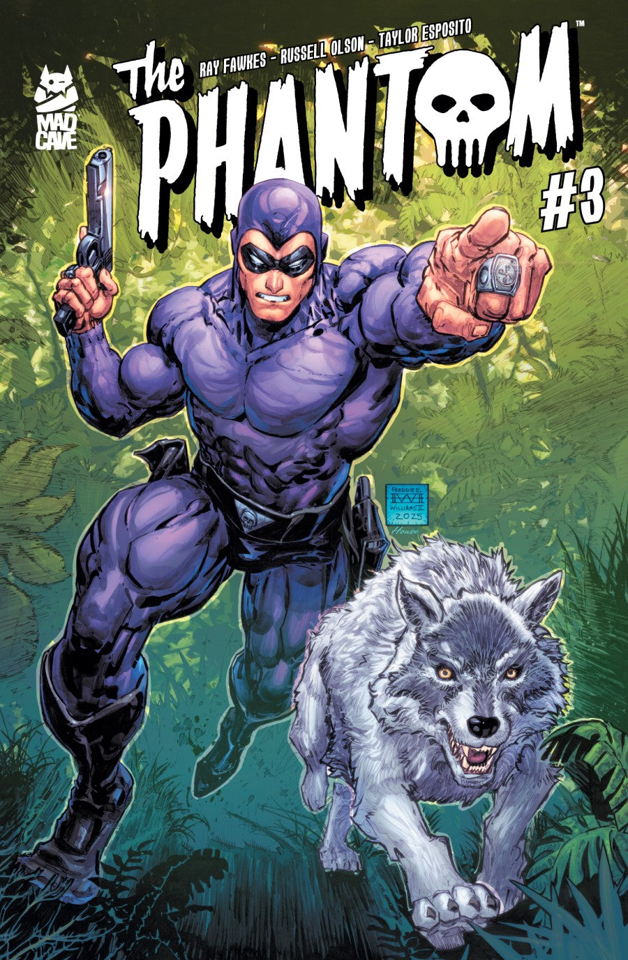 The Phantom #3 Cvr A by Freddie E. Williams II