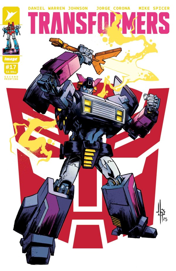 Transformers #17 2nd Printing Jason Howard Shredhead