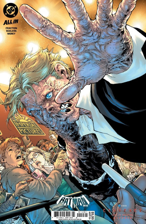 Batman #14 Cover G Jim Lee Clayface Movie Variant