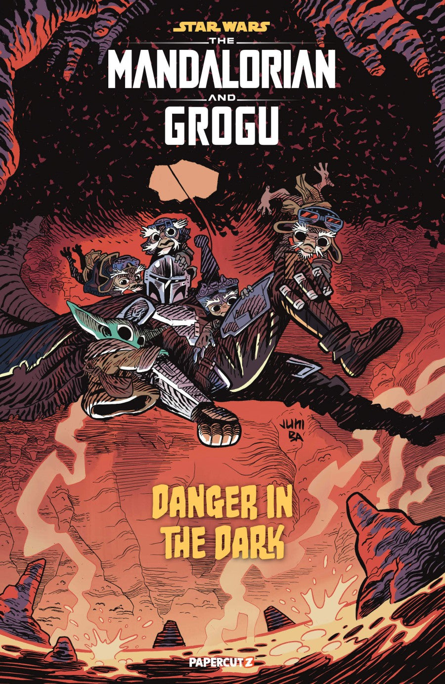 Star Wars: The Mandalorian & Grogu – Danger in the Dark #1 Cover C Juni Ba Variant