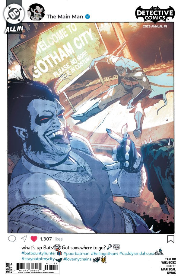 Detective Comics 2026 Annual #1 Cover C Javier Fernández Variant