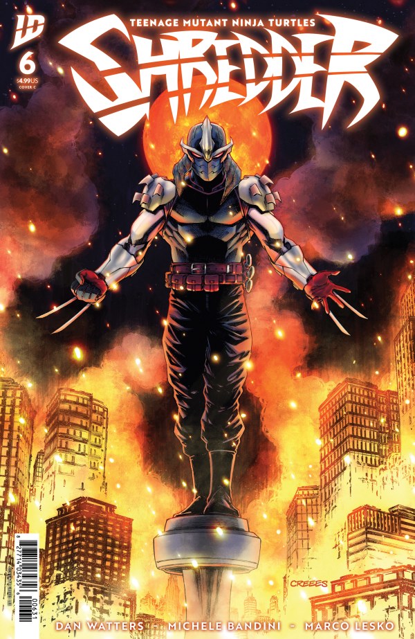 Teenage Mutant Ninja Turtles: Shredder #6 Cover C Creees Lee Variant