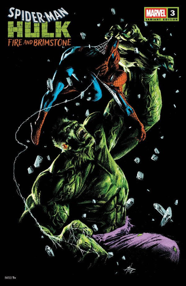 Spider-Man / Hulk: Fire and Brimstone #3 Gabriele Dell'Otto Variant