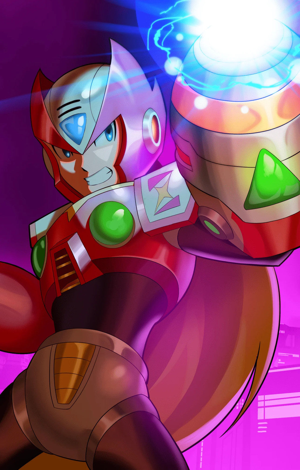 Mega Man X Timelines #1 - East Coast Comics Exclusive Santiago Venegas Variant
