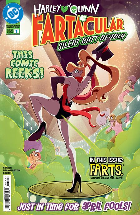 HARLEY QUINN FARTACULAR SILENT BUTT DEADLY #1 (ONE SHOT) CVR A TED BRANDT & RO STEIN