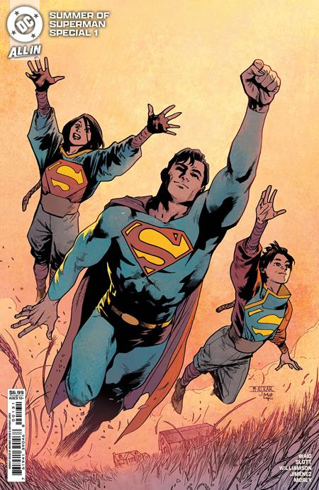 SUMMER OF SUPERMAN SPECIAL #1 (ONE SHOT) CVR D MAHMUD ASRAR CARD STOCK VAR