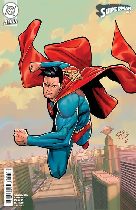 SUPERMAN #26 CVR F INC 1:25 CLAYTON HENRY CARD STOCK VAR