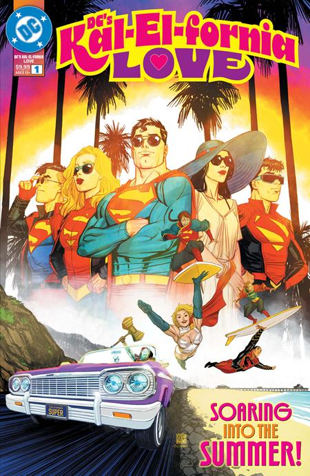 DCS KAL-EL-FORNIA LOVE #1 (ONE SHOT) CVR A BERNARD CHANG