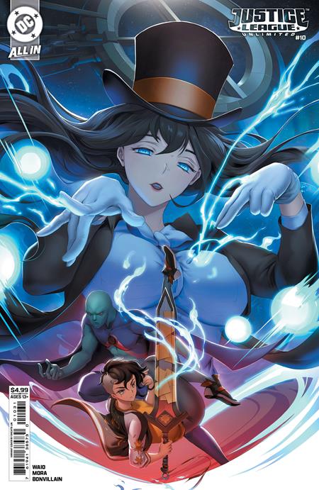 JUSTICE LEAGUE UNLIMITED #10 CVR C RACHTA LIN CARD STOCK VAR