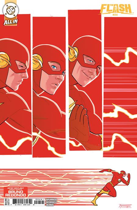 FLASH #24 CVR D BRUNO REDONDO ARTIST SPOTLIGHT CARD STOCK VAR