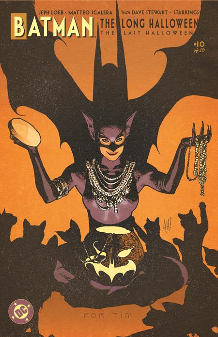 BATMAN THE LONG HALLOWEEN THE LAST HALLOWEEN #10 (OF 10) CVR C ADAM HUGHES CARD STOCK VAR