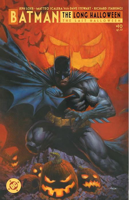 BATMAN THE LONG HALLOWEEN THE LAST HALLOWEEN #10 (OF 10) CVR D DAVID FINCH CARD STOCK VAR