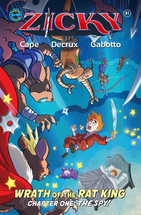 ZICKY #1 (OF 5) CVR B TONY FLEECS VAR