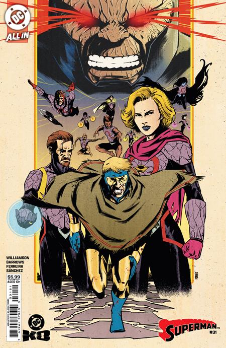 SUPERMAN #31 CVR E JORGE FORNES CARD STOCK VAR (DC K.O.)