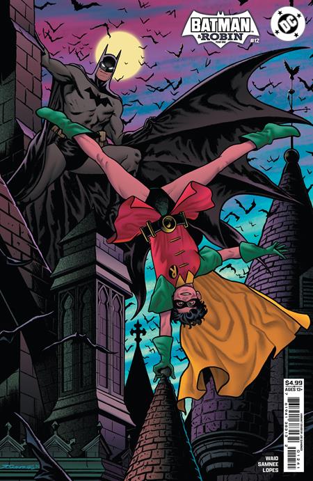BATMAN & ROBIN YEAR ONE #12 (OF 12) CVR D JOE QUINONES CARD STOCK VAR