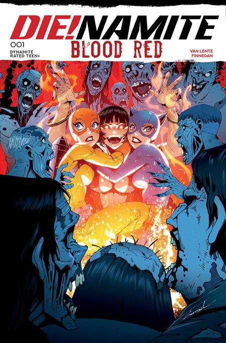 DIENAMITE BLOOD RED #1 CVR B GODTAIL VAR