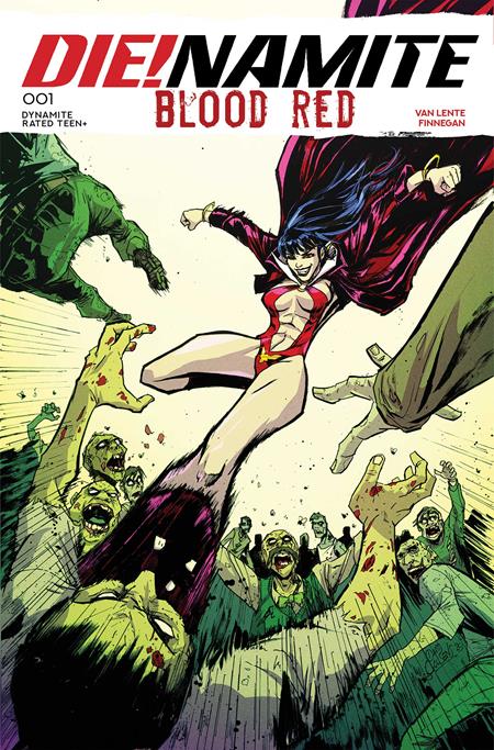 DIENAMITE BLOOD RED #1 CVR C DAVID COUSENS VAR