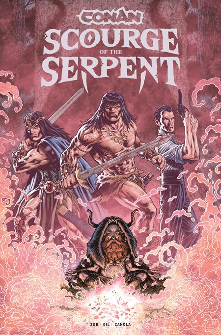 CONAN THE BARBARIAN SCOURGE OF THE SERPENT #2 (OF 4) CVR D IAN CHURCHILL VAR (MR)