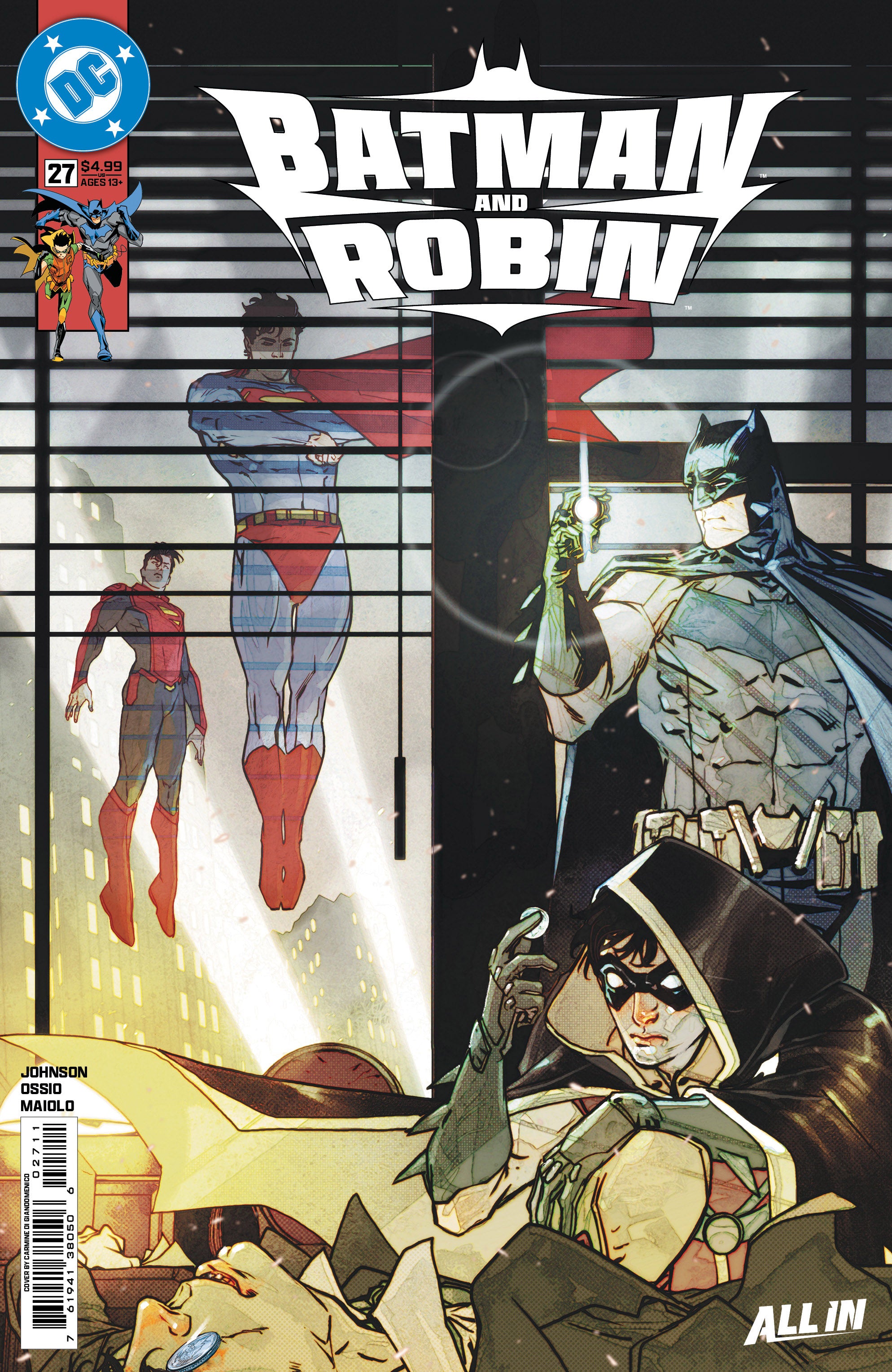BATMAN AND ROBIN #27 CVR A TONY S DANIEL – FOMO BOOKS