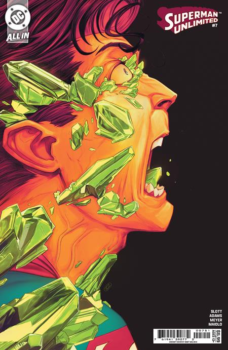 SUPERMAN UNLIMITED #7 CVR E NIMIT MALAVIA CARD STOCK VAR