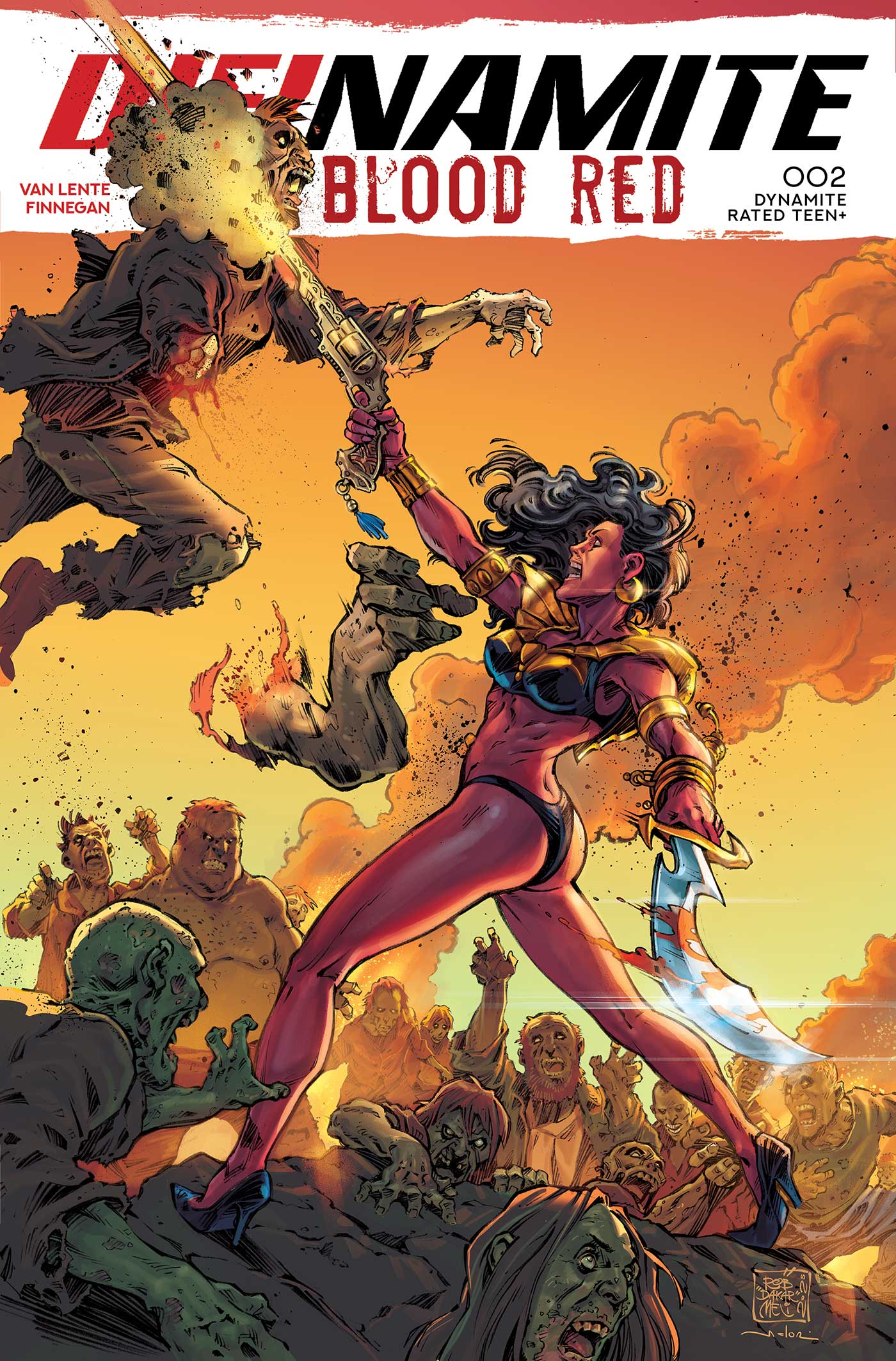 DIENAMITE BLOOD RED #2 CVR B ROBERTO MELI VAR