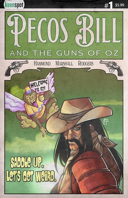PECOS BILL & THE GUNS OF OZ #1 CVR A J HAMMOND (MR)
