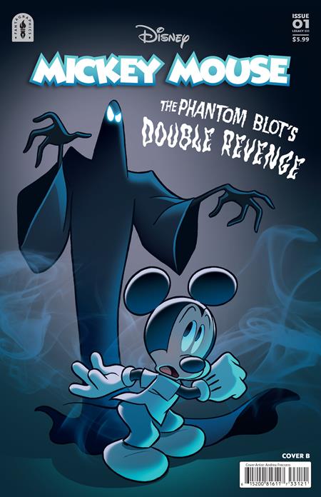 MICKEY MOUSE THE PHANTOM BLOTS DOUBLE REVENGE #1 CVR B ANDREA FRECCERO VAR