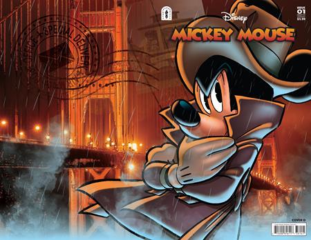 MICKEY MOUSE THE PHANTOM BLOTS DOUBLE REVENGE #1 CVR D INC 1:10 ANDREA FRECCERO WRAPAROUND VAR