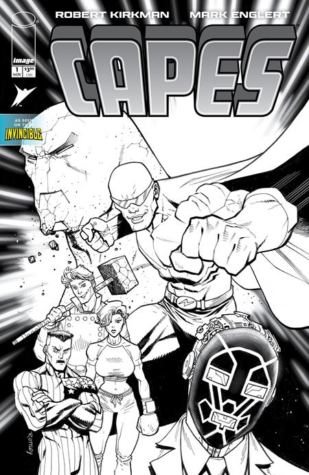 INVINCIBLE UNIVERSE CAPES #1 CVR E INC 1:50 RYAN OTTLEY VAR