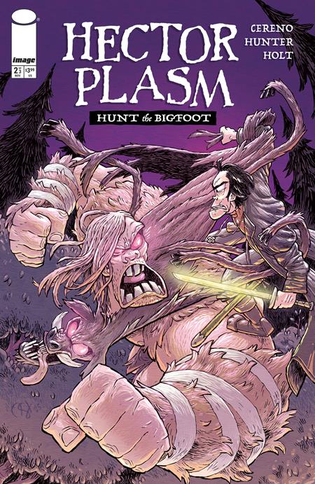 HECTOR PLASM HUNT THE BIGFOOT #2 (OF 3) CVR A DEREK HUNTER & SPENCER HOLT (MR)