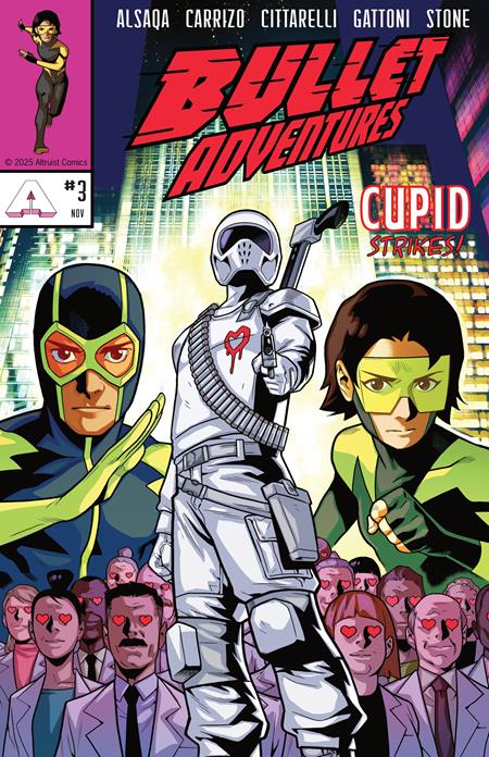 BULLET ADVENTURES #3 CVR A NICOLAS CARRIZO & FRAN CITTARELLI