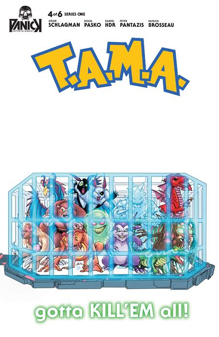 TAMA #4 (OF 6) CVR B DANIEL HDR COMPANIMALS POKEMON HOMAGE VAR (MR)